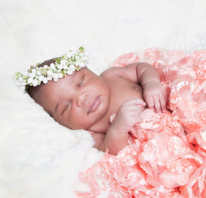 Houston Newborn Photographer | Gorgeous Baby Girl