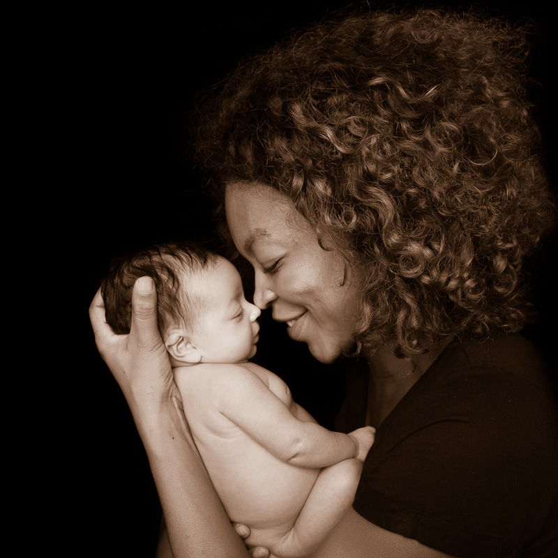 Houston Newborn Photographer | Signature Black Collection